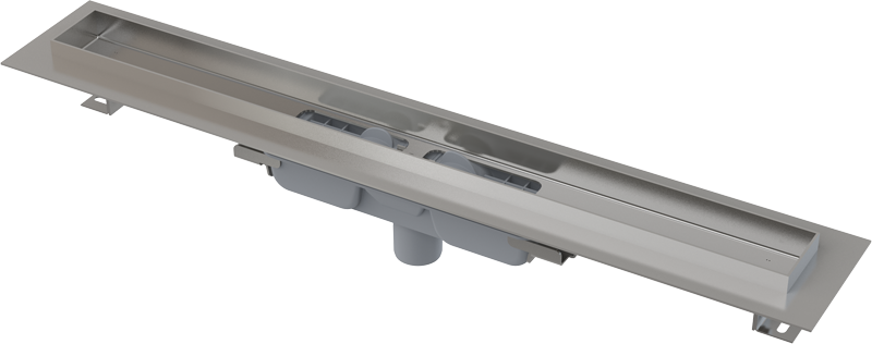 APZ1106 Professional Low - Podlahový žlab s okrajem pro plný rošt, svislý odtok
